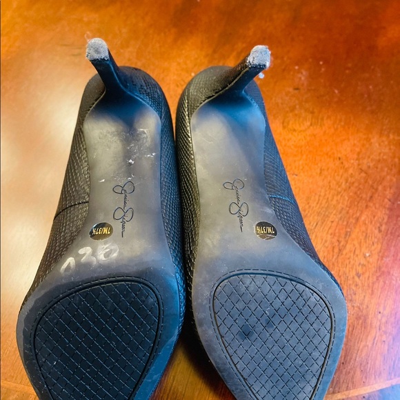 Jessica Simpson Black Professional Everyday Pointed Toes Heels - Picture 3 of 7